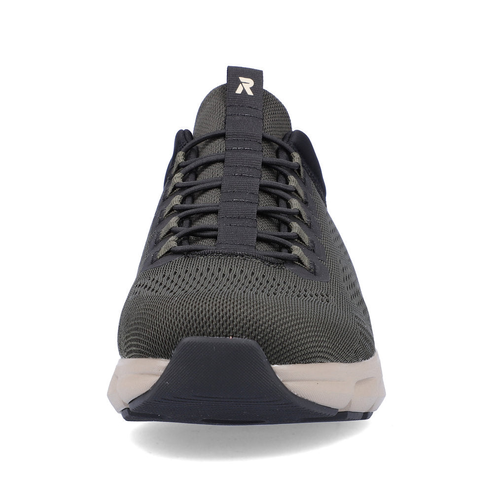 Rieker Evolution Textile Men's 07805 Athleisure Shoes - Green T8Gcfy3P