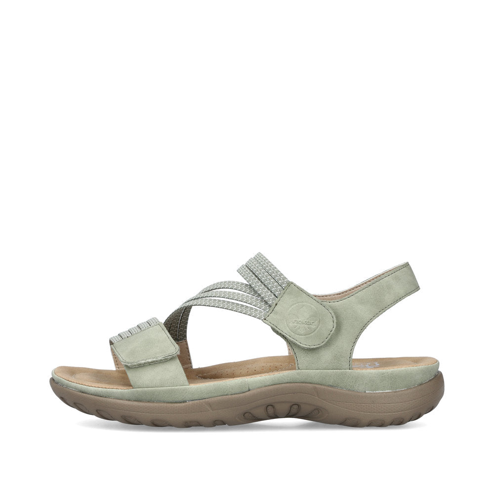 Rieker Women's Style 64870 Athletic Sandal - Green IjVIQGIx