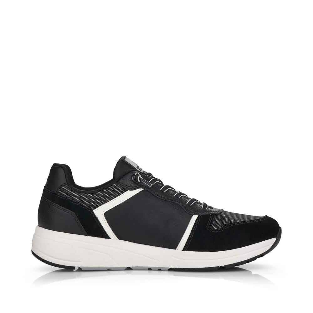 Rieker Evolution Men's Style 07001 Athletic Lace-Up - Black dLZEhrLy