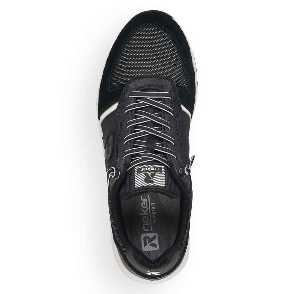 Rieker Evolution Men's Style 07001 Athletic Lace-Up - Black dLZEhrLy