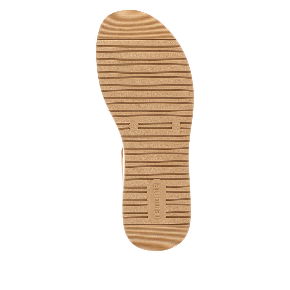 Remonte Women's Style D1J51 Casual Sandal - Orange adjH1MuZ