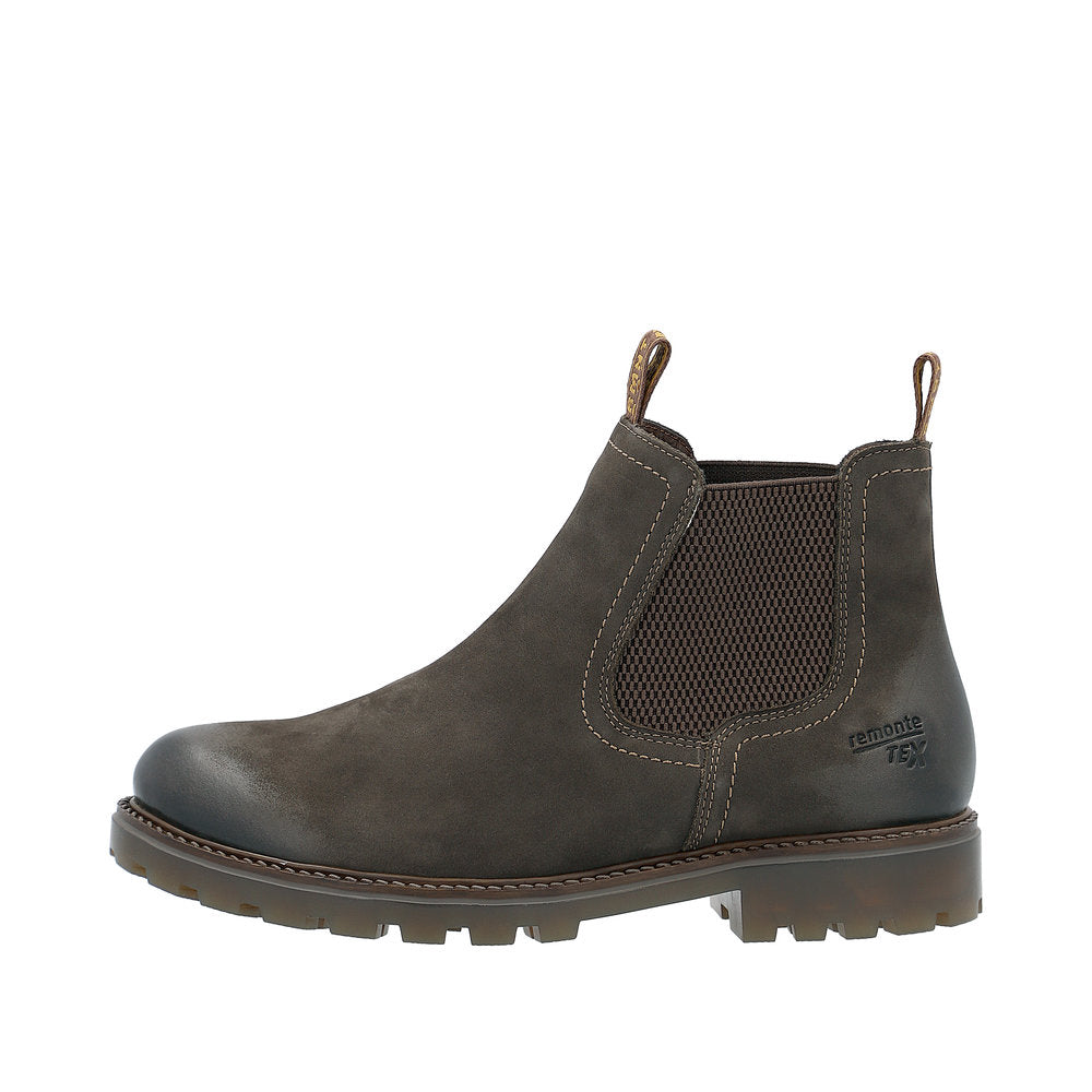 Remonte Suede Leather Women's Mid Height D8472-45 Mid-Height Boots - Grey uUIqxfFC