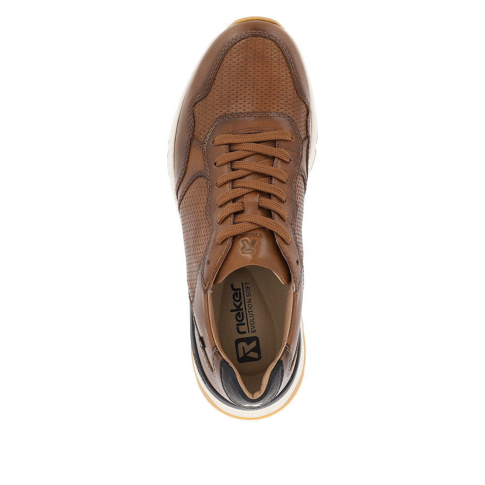 Rieker Evolution Men's Style U0900 Athletic Lace-Up - Brown rGBAHmfU