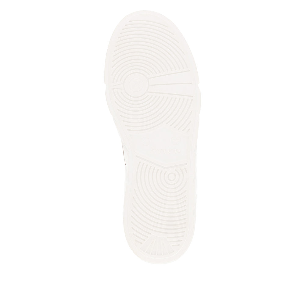 Rieker Evolution Women's Style W0505 Athletic Lace-Up With Zip - Black aJRvTIO7