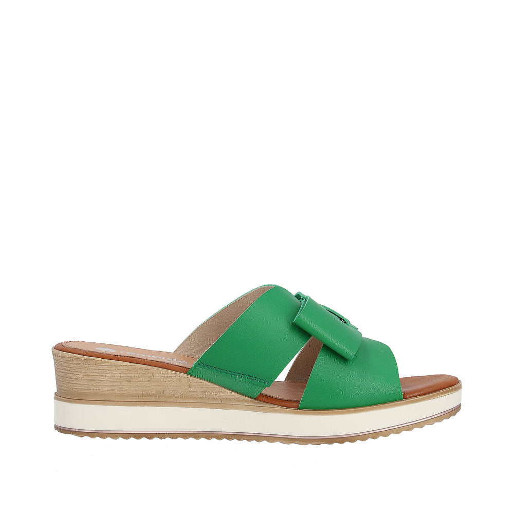 Remonte Women's Style D6456 Dress Mule - Green j3Z3otuQ