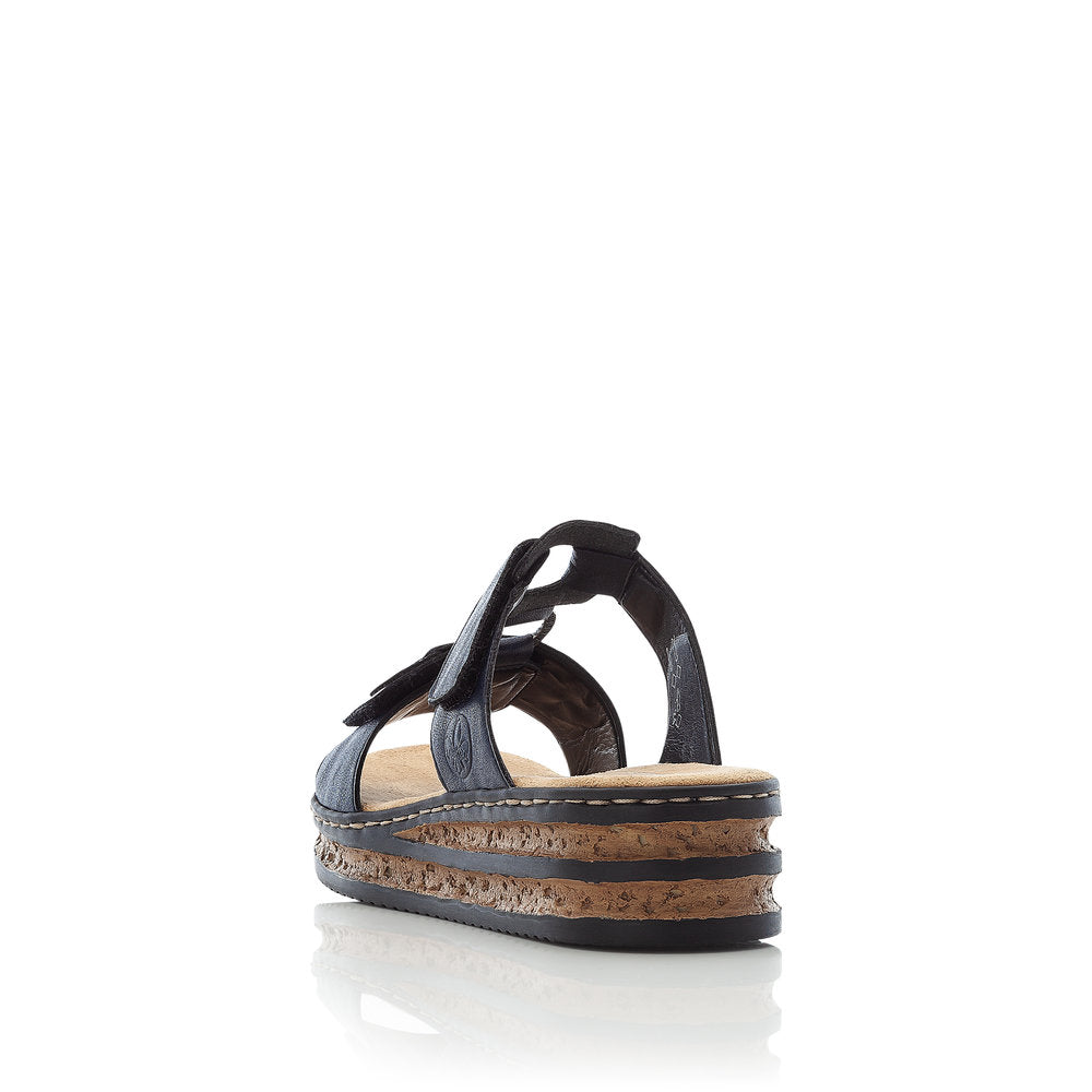 Rieker Women's Style 62936 Casual Mule - Blue C90a4iUh
