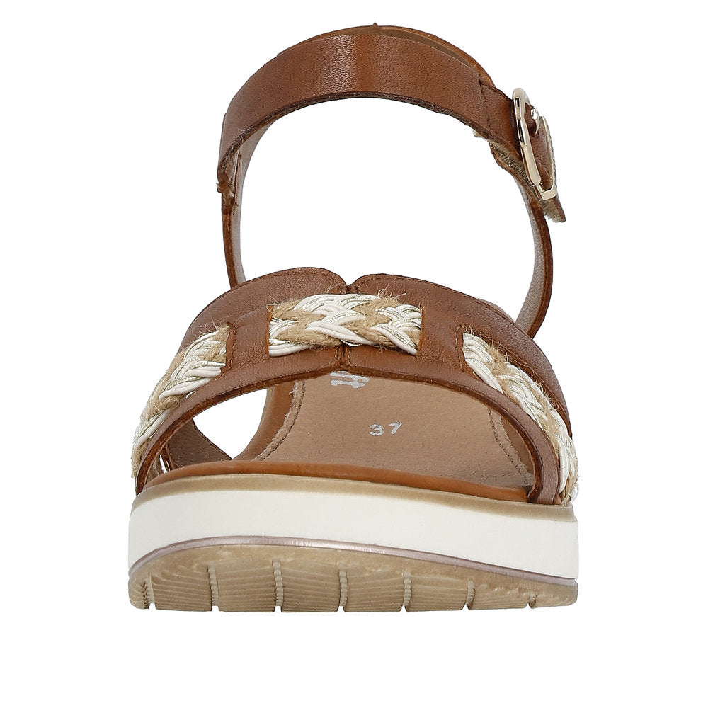Remonte Women's Style D6461 Dress Sandal - Brown Combination fbWb01bX