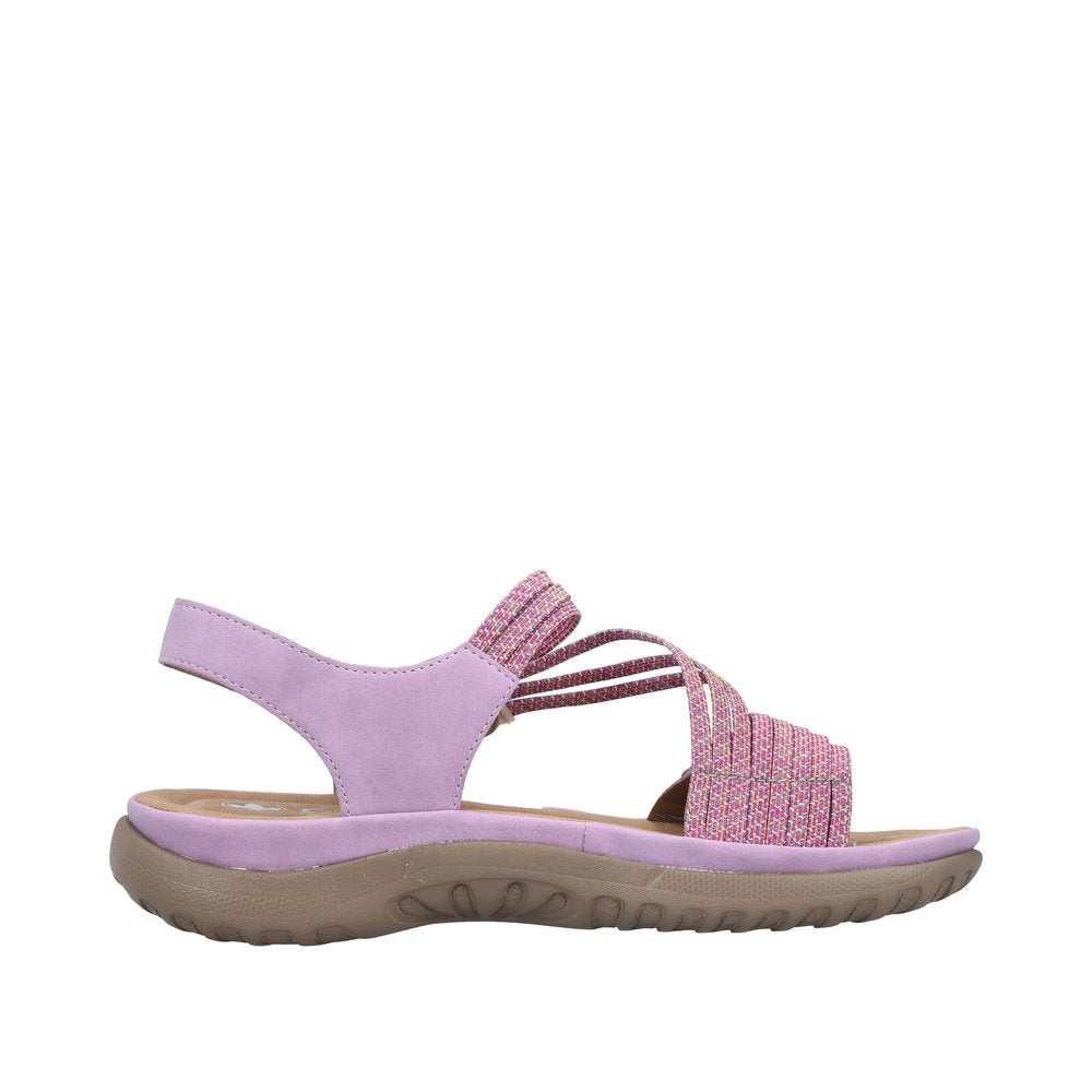 Rieker Women's Style 64870 Athletic Sandal - Pink PE6AKYu7