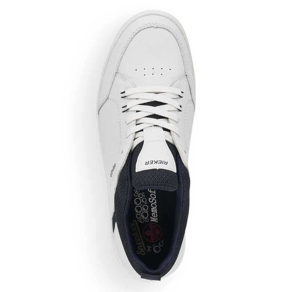 Rieker Men's Style B7110 Athletic Lace-Up - White Combination ZoZsHkXJ