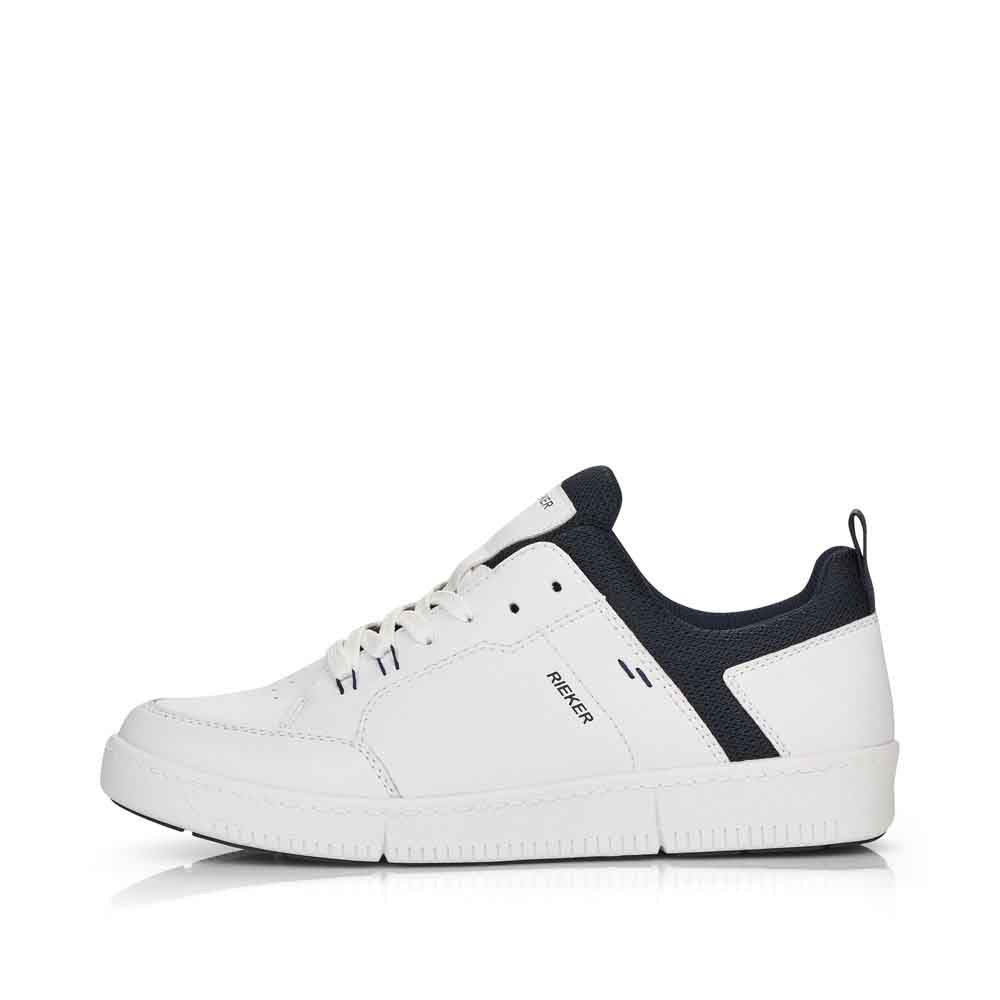 Rieker Men's Style B7110 Athletic Lace-Up - White Combination ZoZsHkXJ