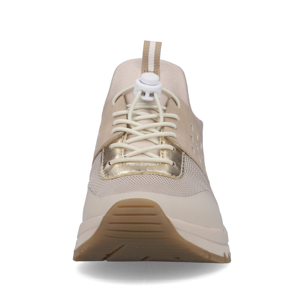 Rieker Women's Style M6651 Athletic Slip-On - Beige Combination HWoZYAUz