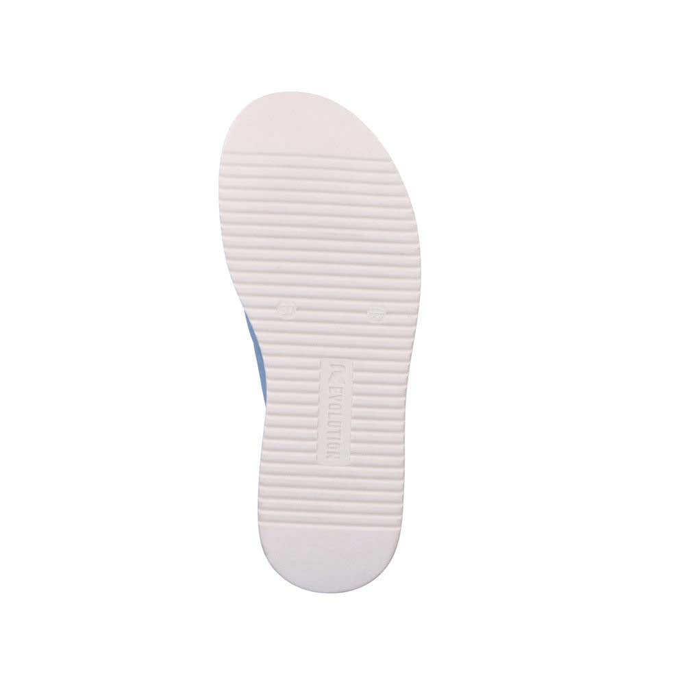 Rieker Evolution Women's Style W0802 Casual Mule - Blue 6os271Wo