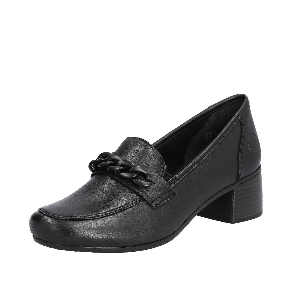 Rieker Women's Style 41660 Dress Slip-On - Black