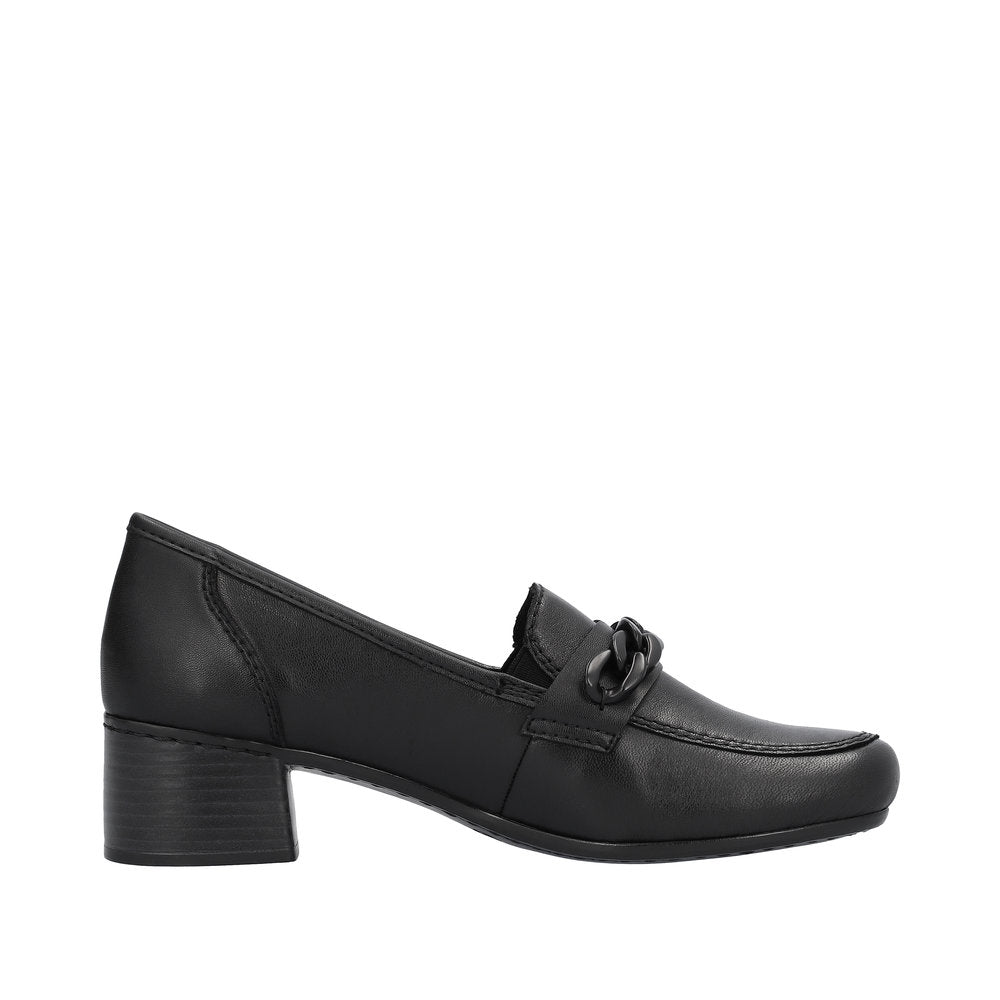 Rieker Women's Style 41660 Dress Slip-On - Black 4b9SIzsc
