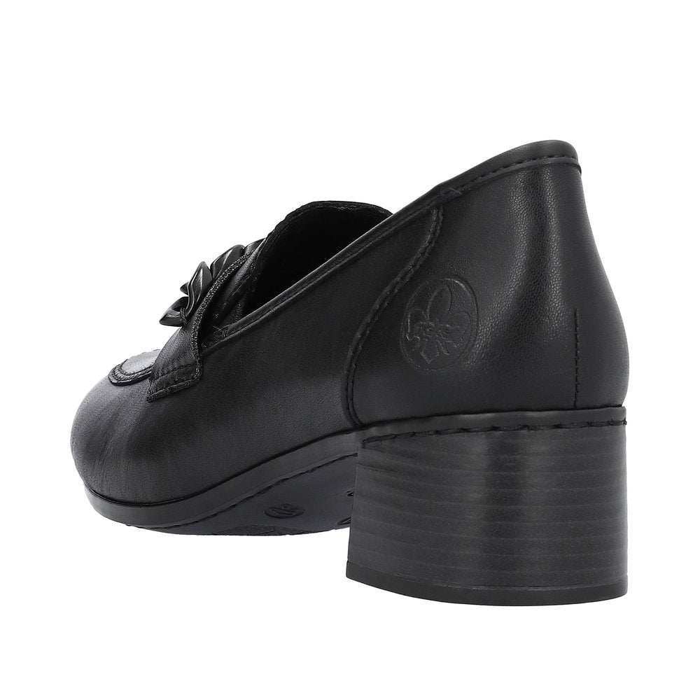 Rieker Women's Style 41660 Dress Slip-On - Black 4b9SIzsc