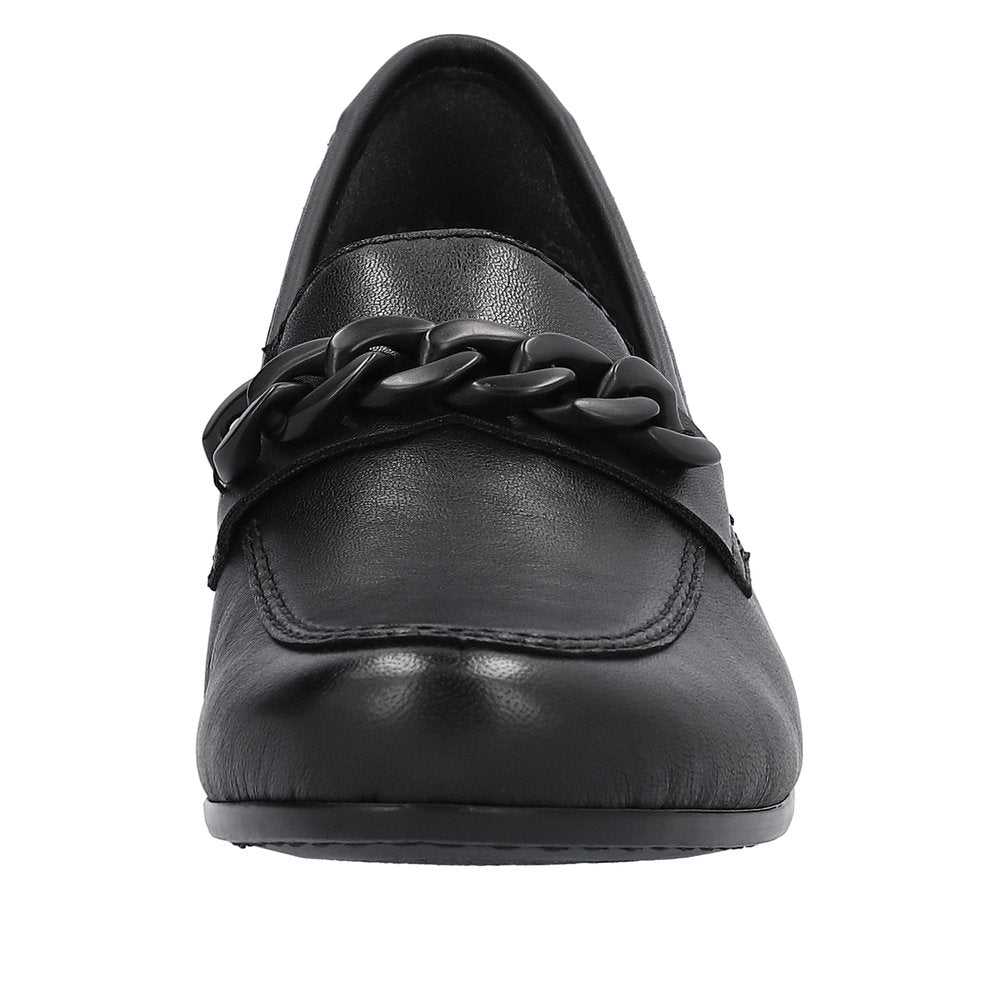Rieker Women's Style 41660 Dress Slip-On - Black 4b9SIzsc