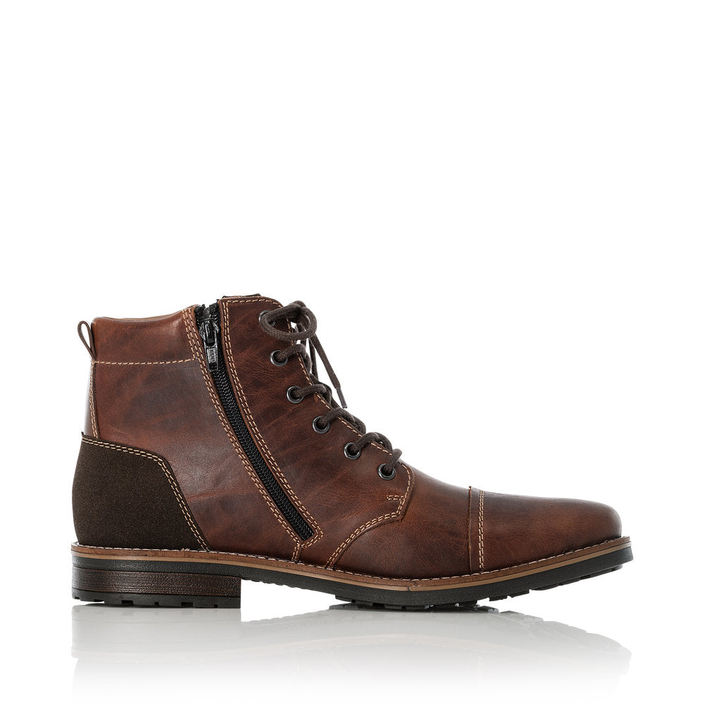 Rieker Men's 33200 Water Repellent Casual Boots - Brown 3biy4UzW