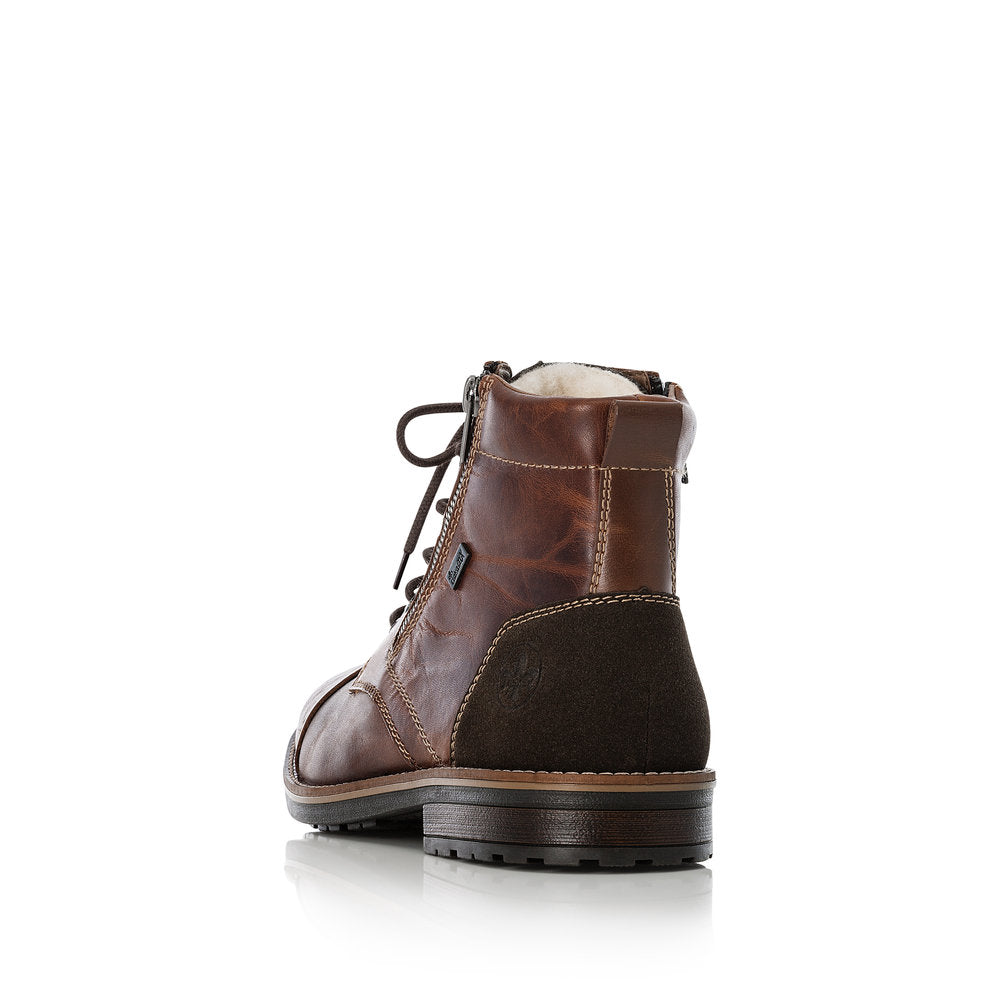 Rieker Men's 33200 Water Repellent Casual Boots - Brown 3biy4UzW