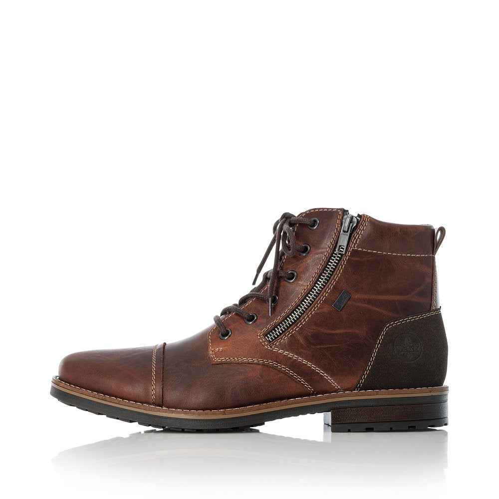 Rieker Men's 33200 Water Repellent Casual Boots - Brown 3biy4UzW