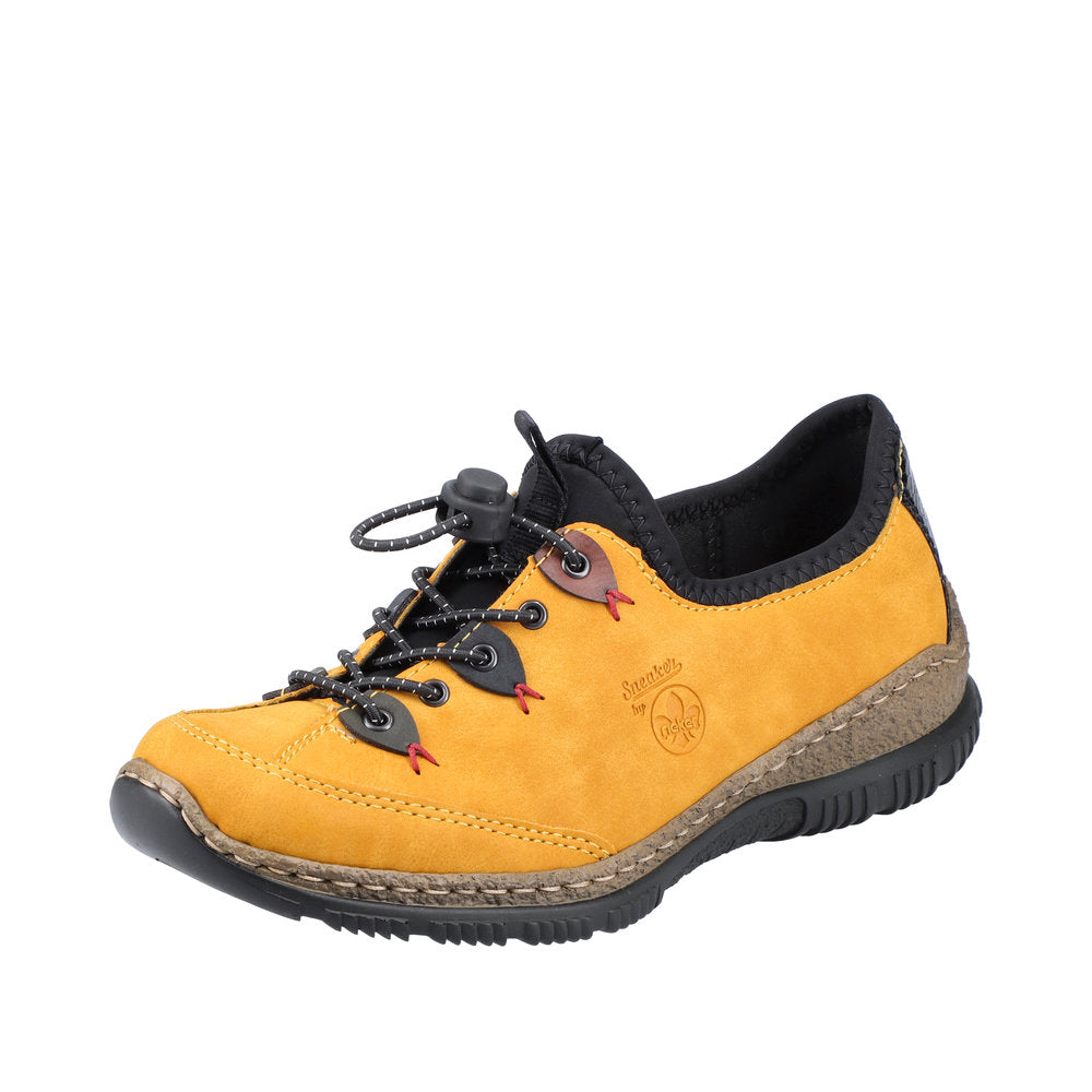 Rieker Synthetic Material Women's N3271-68 - Yellow Combination