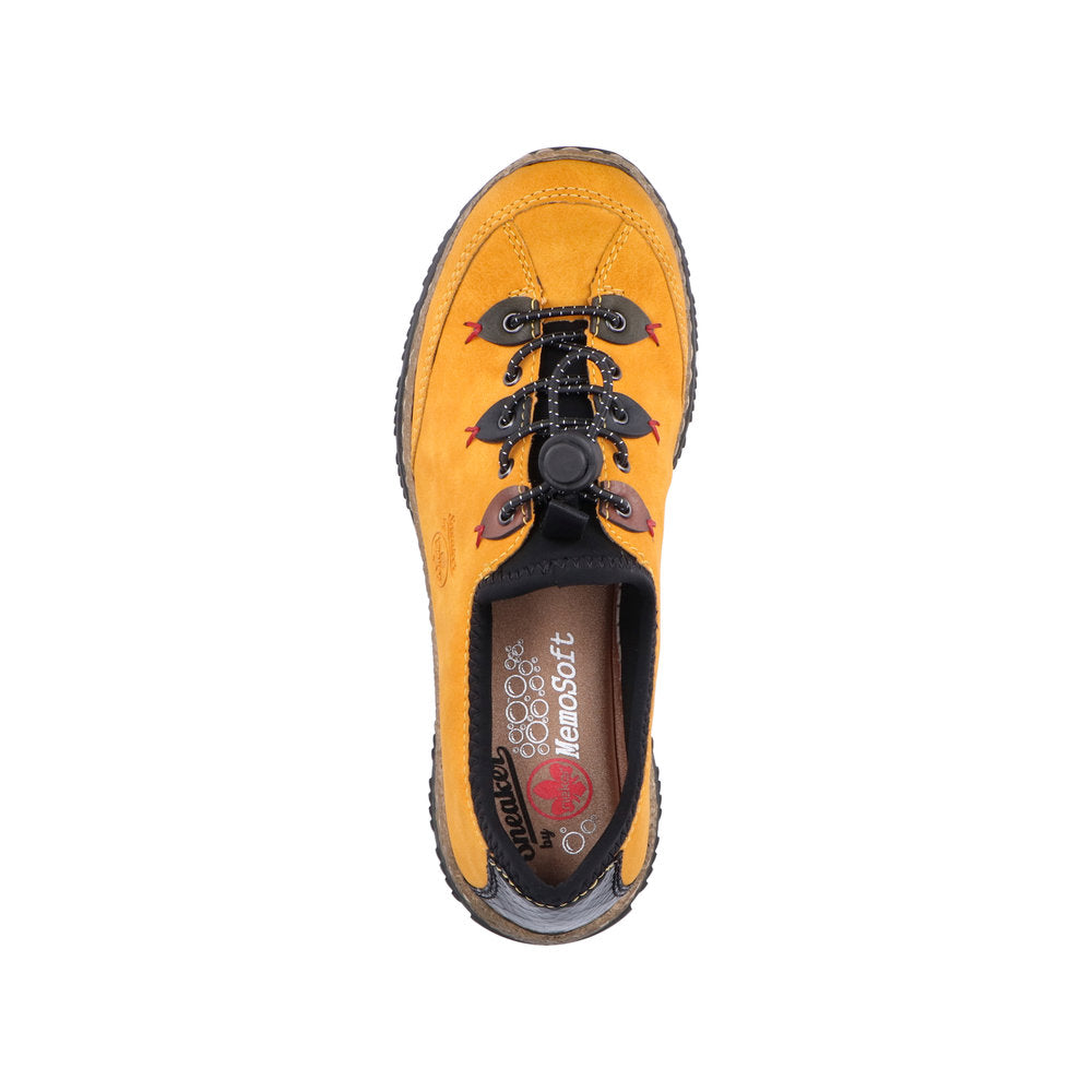 Rieker Synthetic Material Women's N3271-68 - Yellow Combination xQ8z4s8h
