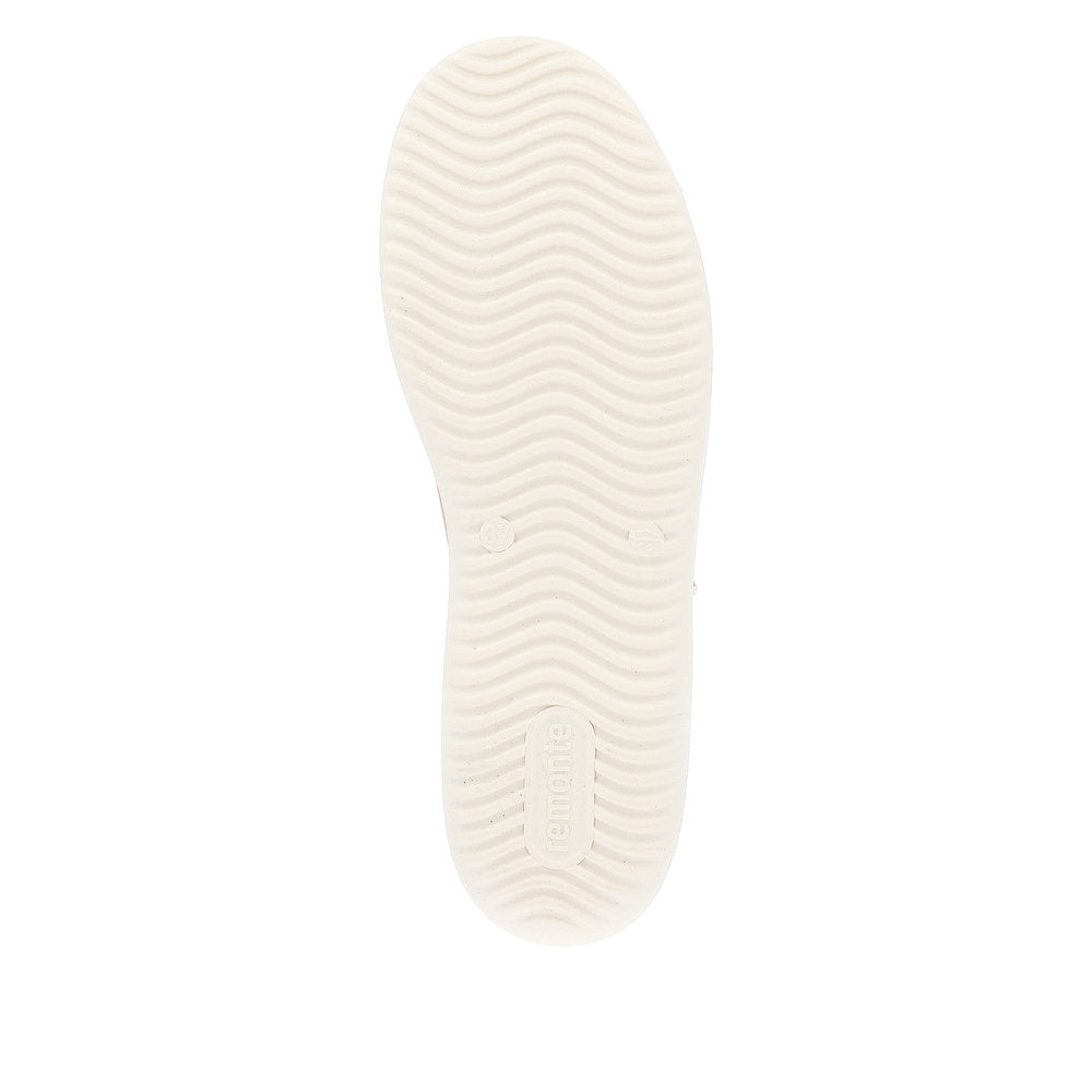Remonte Women's Style D1E03 Athletic Lace-Up With Zip - Brown CuWRldXT