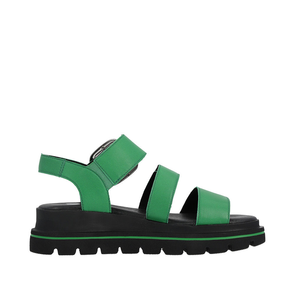 Rieker Evolution Women's Style W1650 Casual Sandal - Green yX6eTSYV