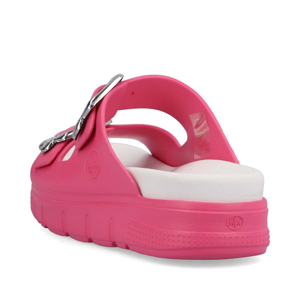 Rieker Women's Style P2180 Casual Mule - Pink Ci2P0FtI