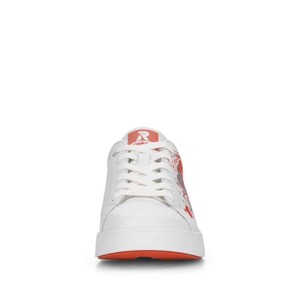 Rieker Evolution Women's Style 41901 Athletic Lace-Up - White Combination zAaWFPXF