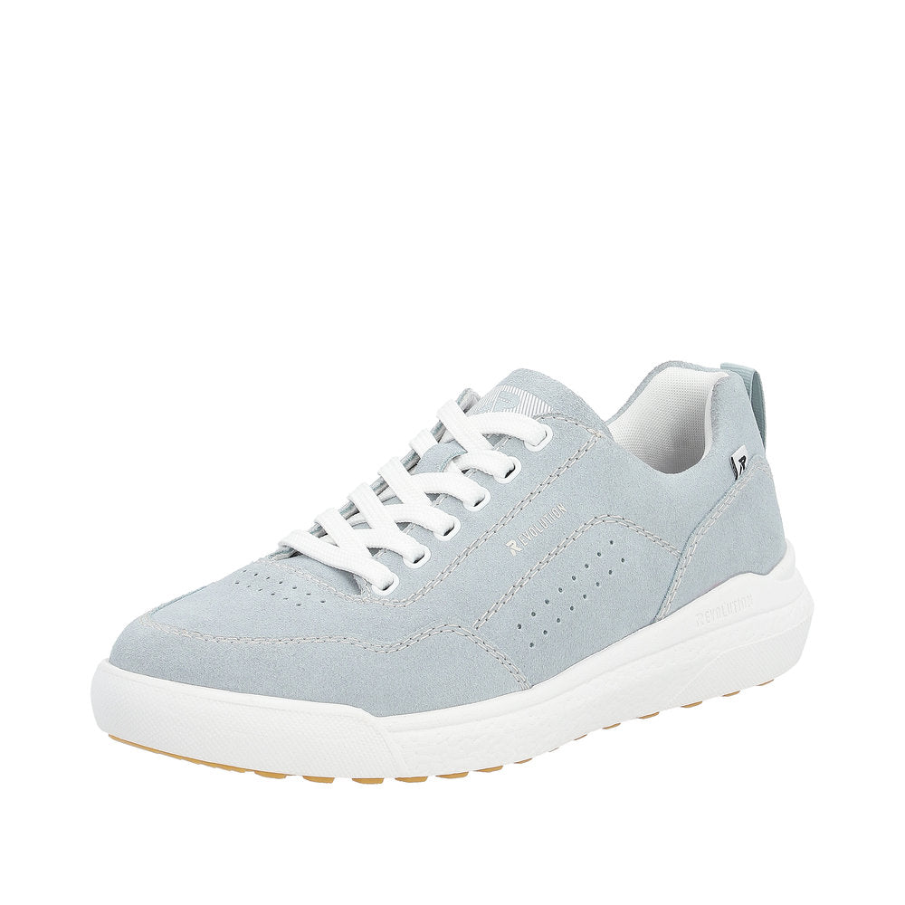 Rieker Evolution Women's Style W1101 Athletic Lace-Up - Blue