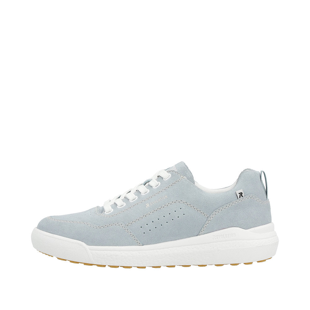 Rieker Evolution Women's Style W1101 Athletic Lace-Up - Blue Hf6rdEya