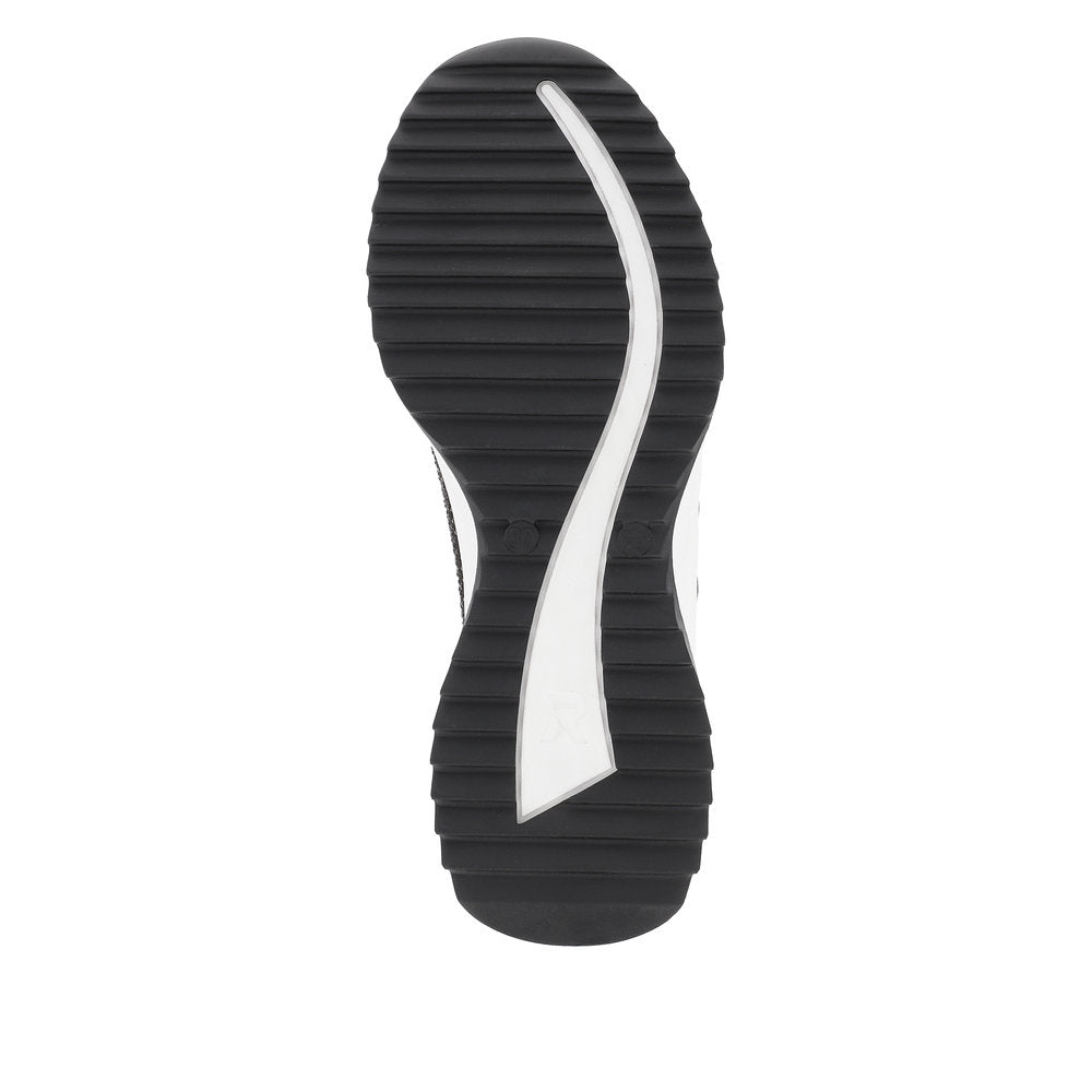 Rieker Evolution Women's Style W1304 Athletic Lace-Up - Black lYzatHi1