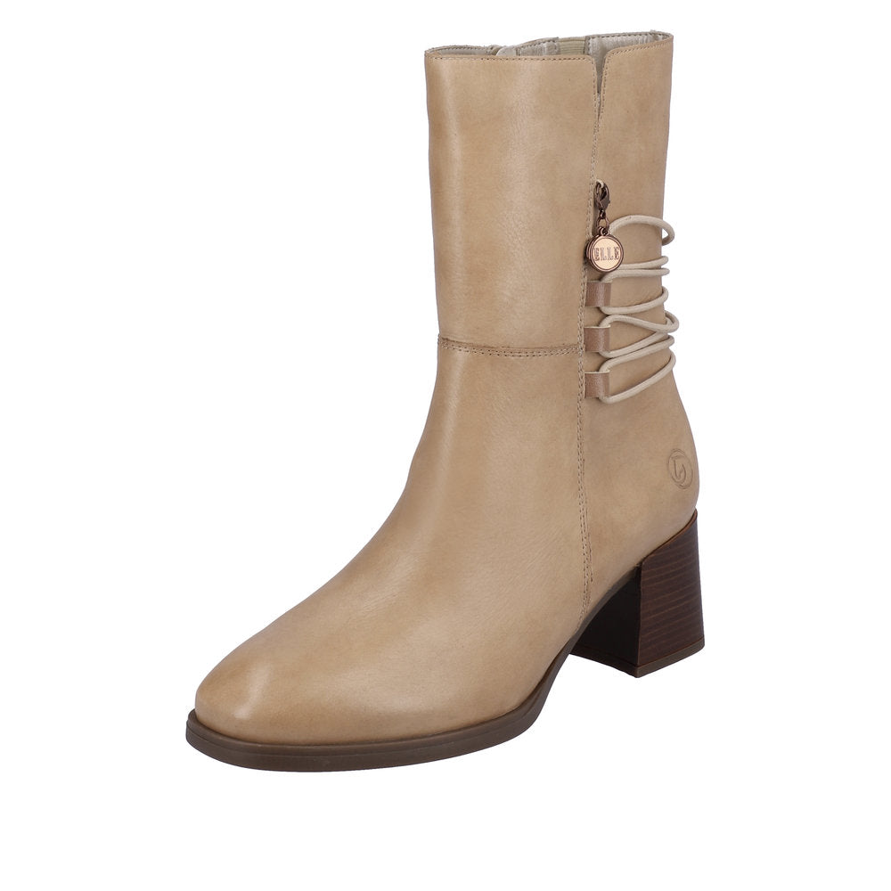 Remonte Leather Women's Mid Height D0V71 Mid-Height Boots - Brown