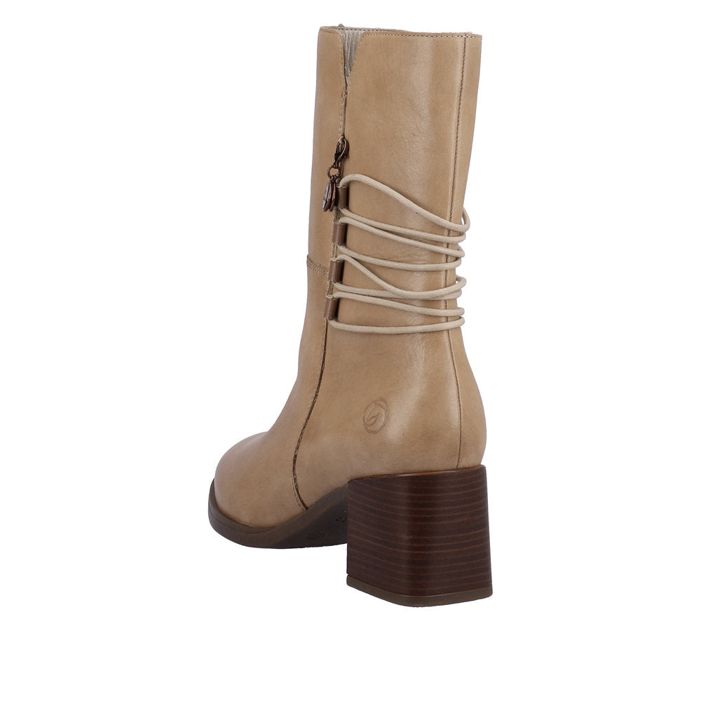 Remonte Leather Women's Mid Height D0V71 Mid-Height Boots - Brown 2z3Ewx29