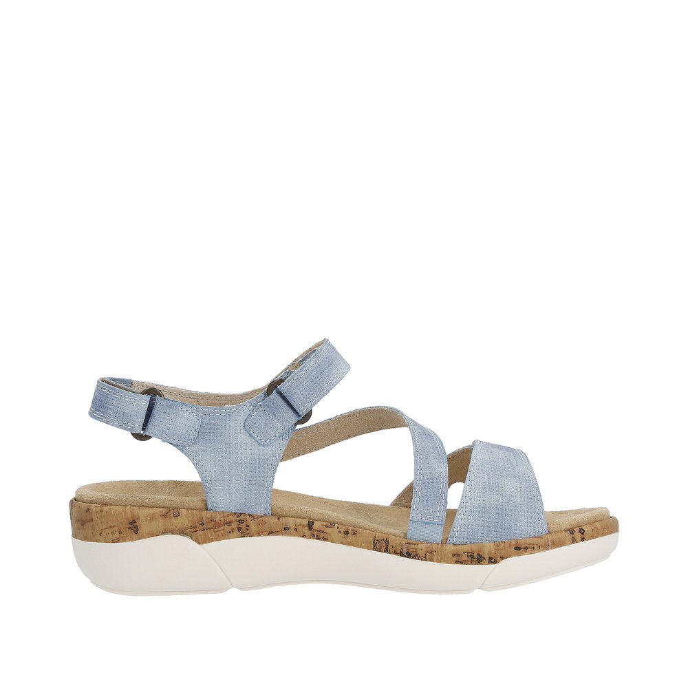 Remonte Women's Style R6850 Casual Sandal - Blue Kmmz5faj