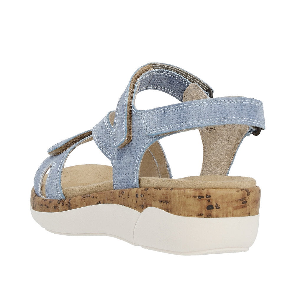 Remonte Women's Style R6850 Casual Sandal - Blue Kmmz5faj