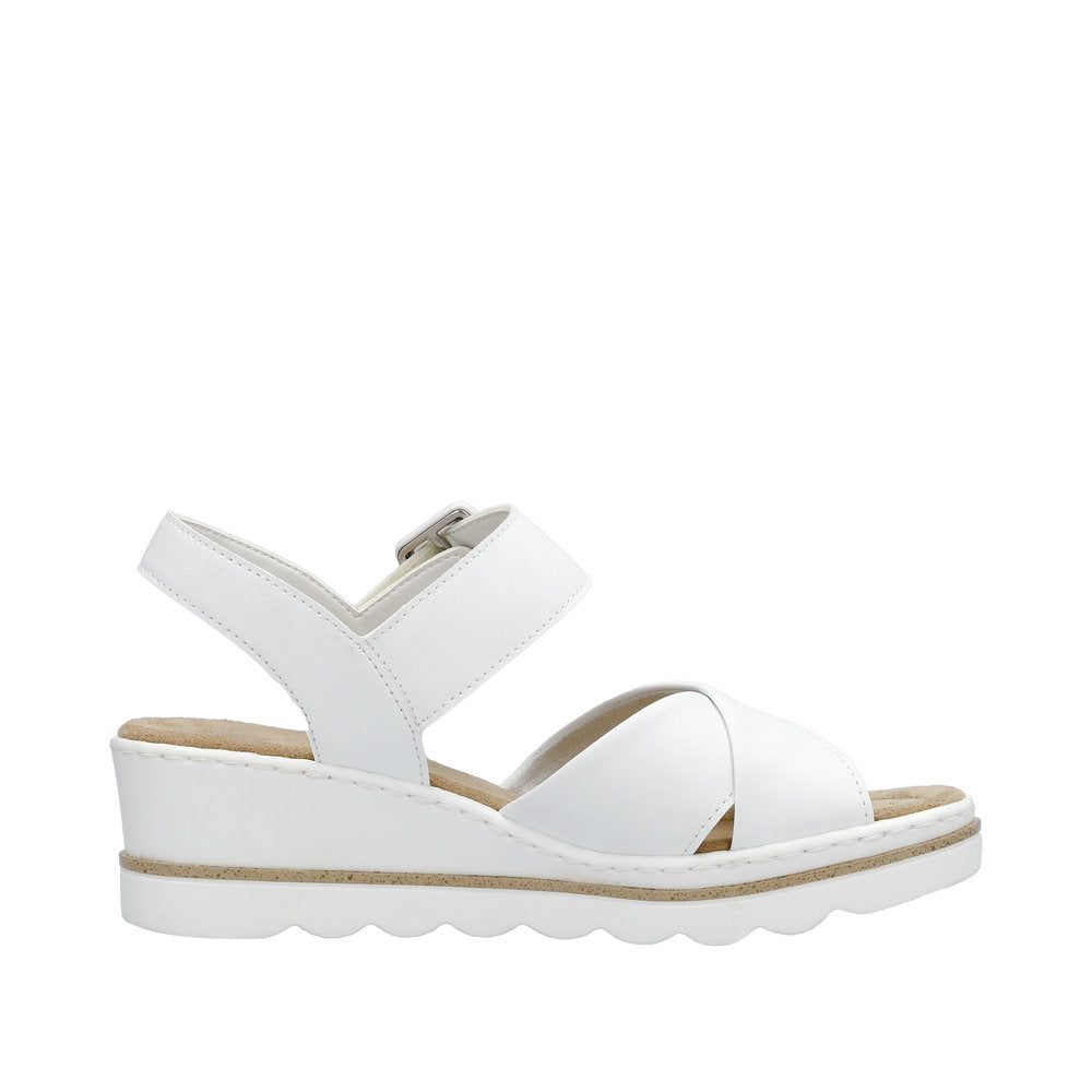 Rieker Women's Style 67463 Dress Sandal - White qLxqQ2nB