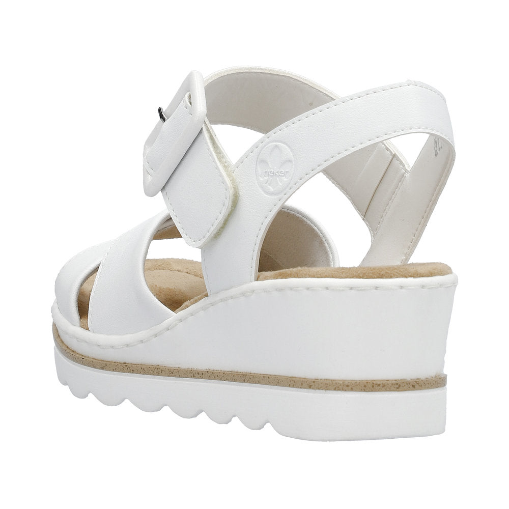 Rieker Women's Style 67463 Dress Sandal - White qLxqQ2nB