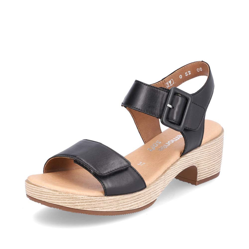 Remonte Women's Style D0N52 Dress Sandal - Black