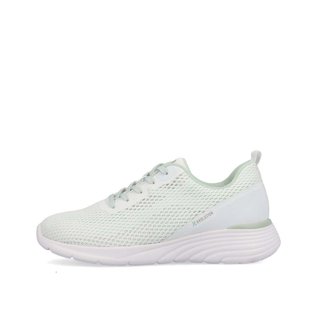 Rieker Evolution Women's Style W0401 Athletic Lace-Up - White yuPPwgpK