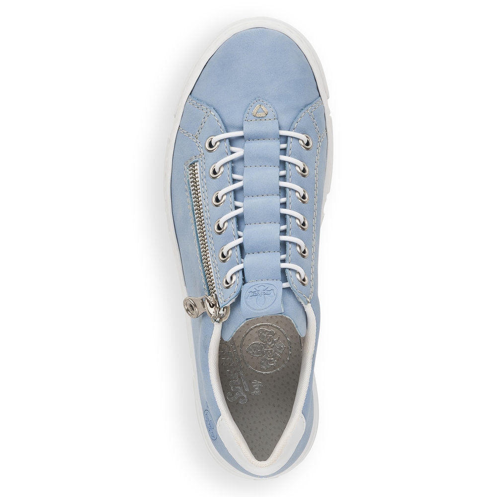 Rieker Women's Style N5952 Athletic Zipper - Blue aSp8sZSl