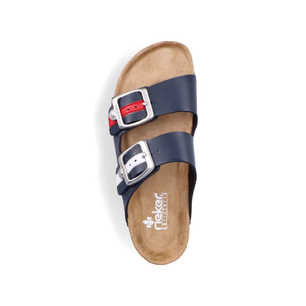 Rieker Women's Style 69550 Casual Mule - Blue vEy2fWLy