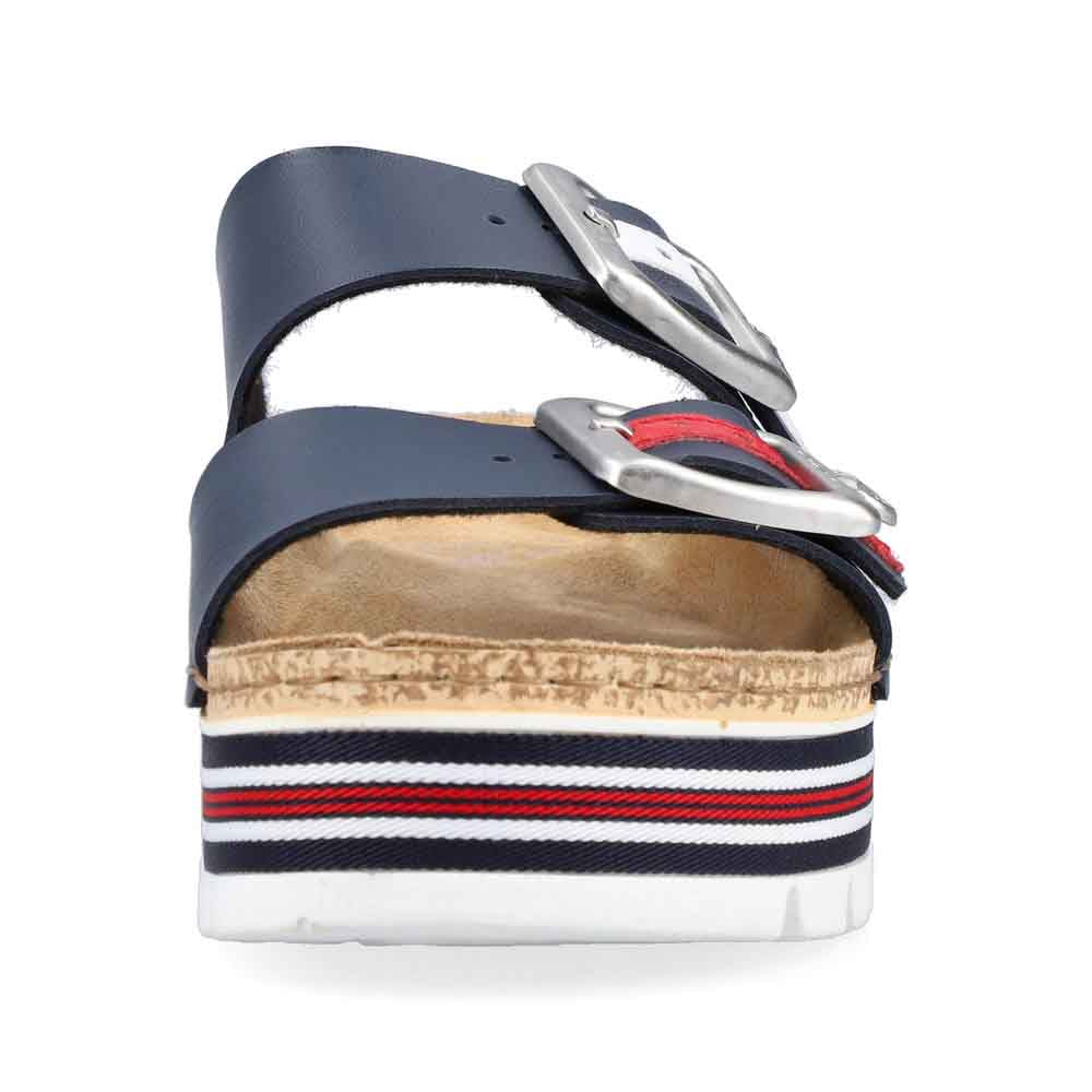 Rieker Women's Style 69550 Casual Mule - Blue vEy2fWLy