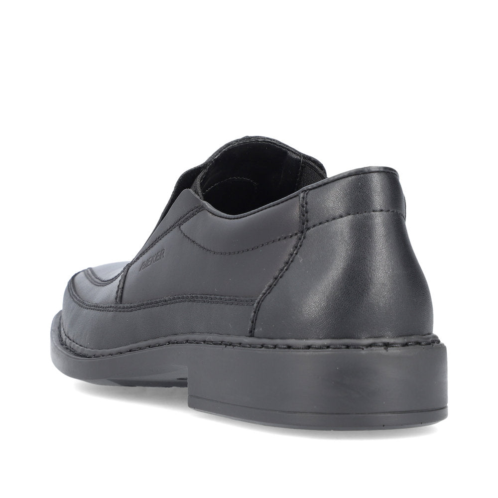 Rieker Men's Style B0873 Dress Slip-On - Black QvlBL9tL