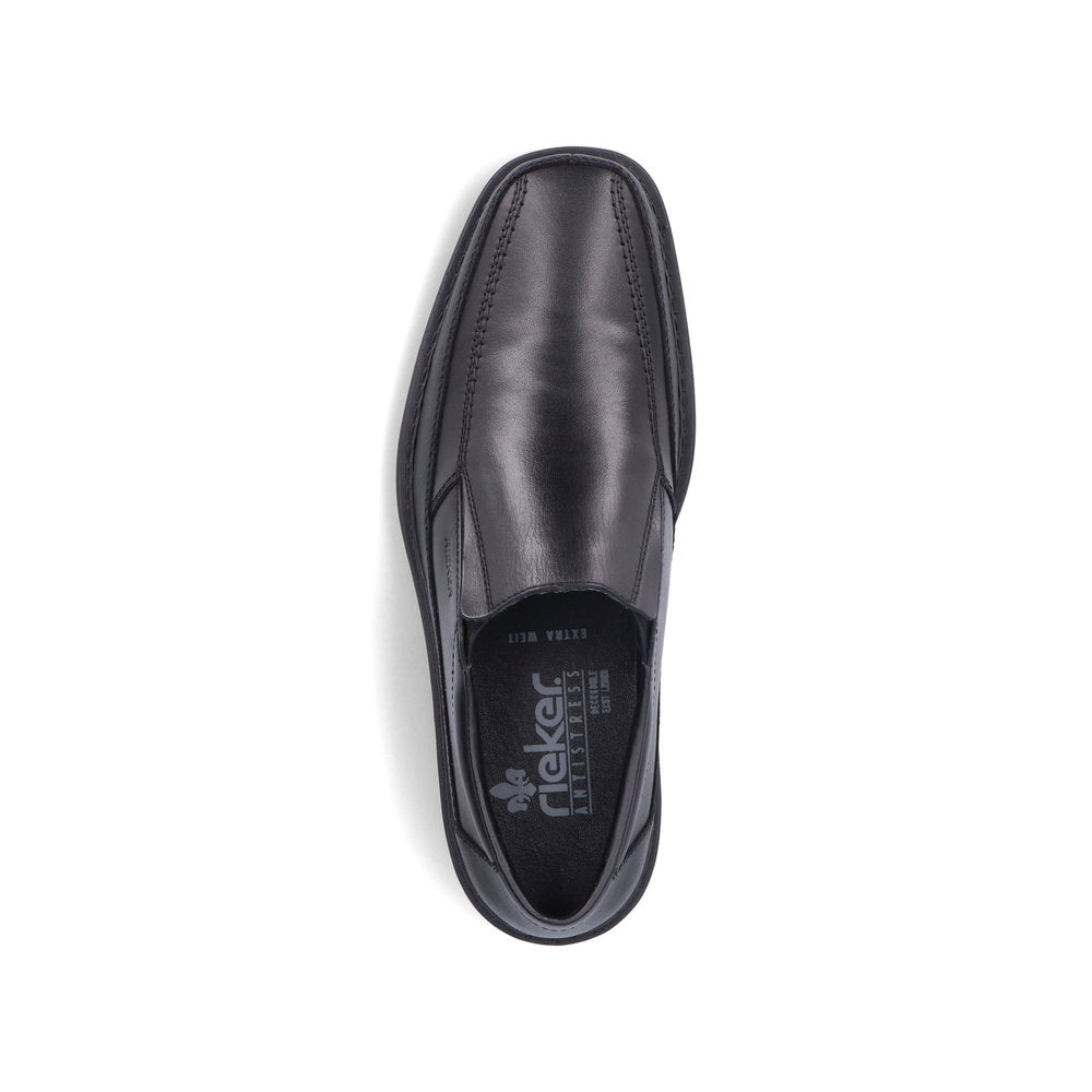 Rieker Men's Style B0873 Dress Slip-On - Black QvlBL9tL