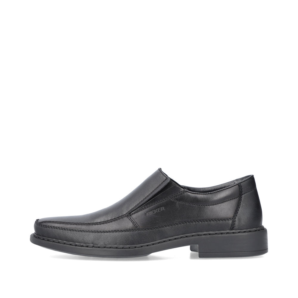Rieker Men's Style B0873 Dress Slip-On - Black QvlBL9tL