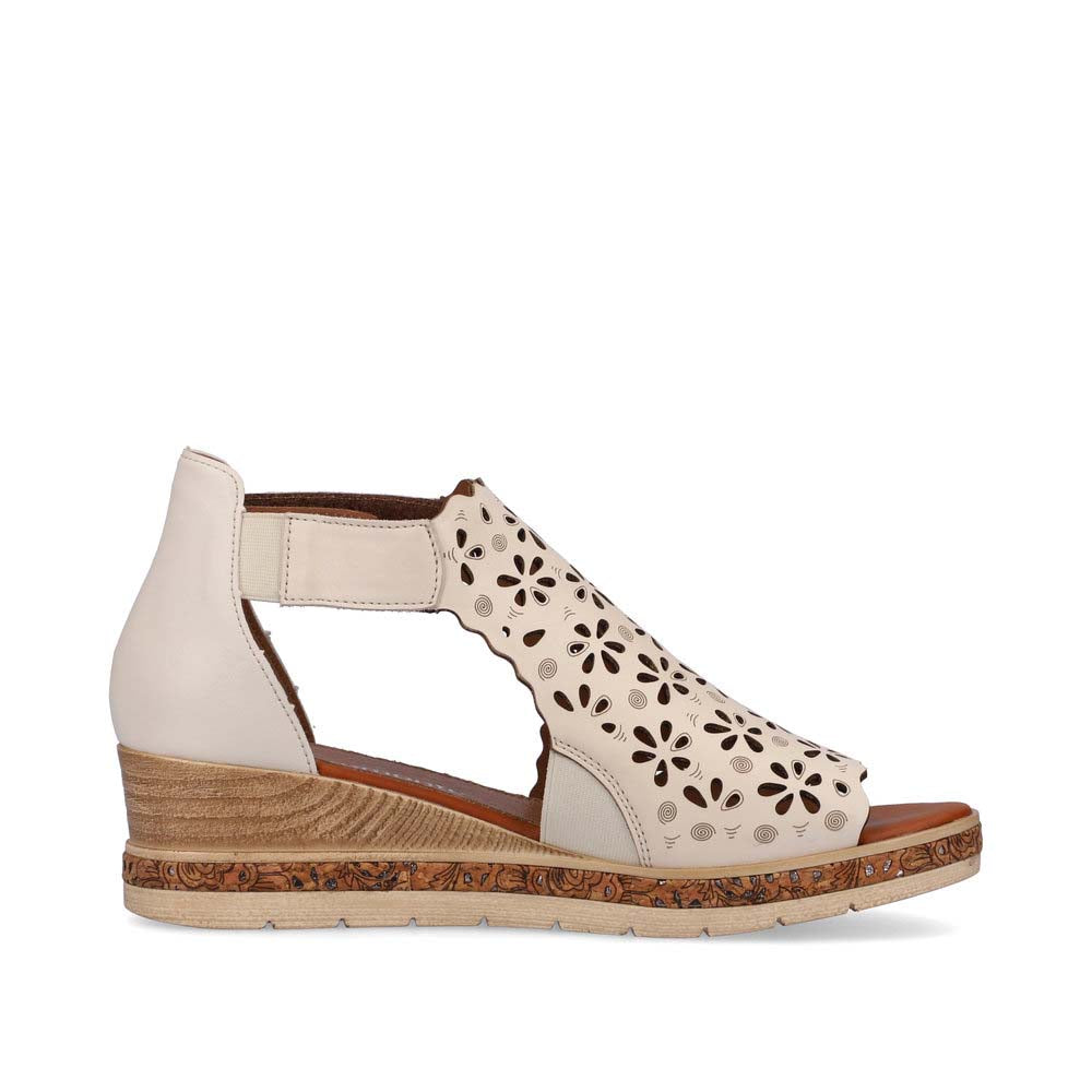 Remonte Women's Style D3056 Casual Sandal - Beige zNiOLkYW