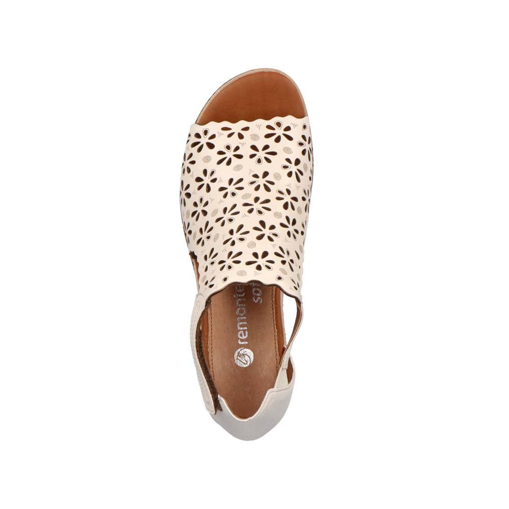 Remonte Women's Style D3056 Casual Sandal - Beige zNiOLkYW