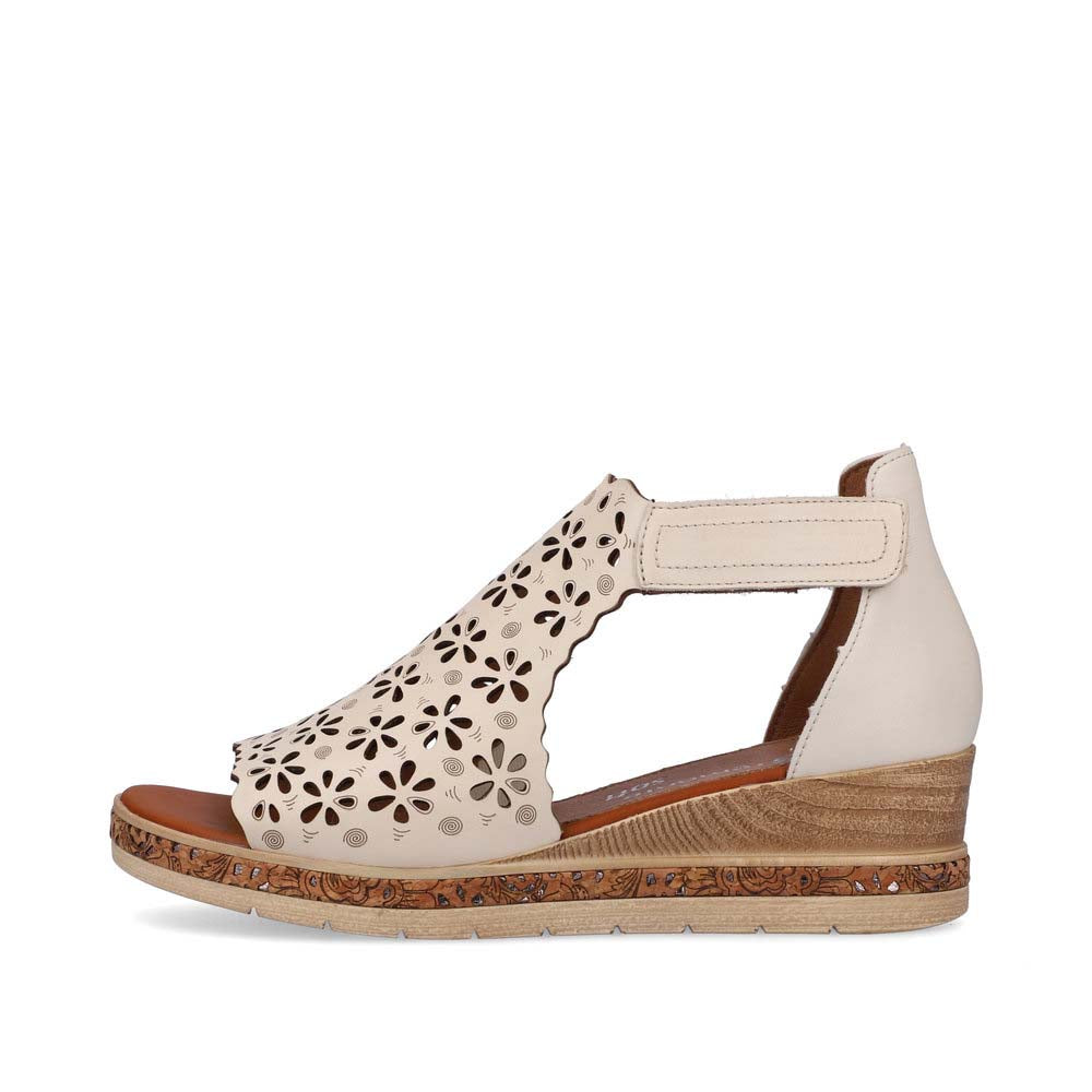 Remonte Women's Style D3056 Casual Sandal - Beige zNiOLkYW