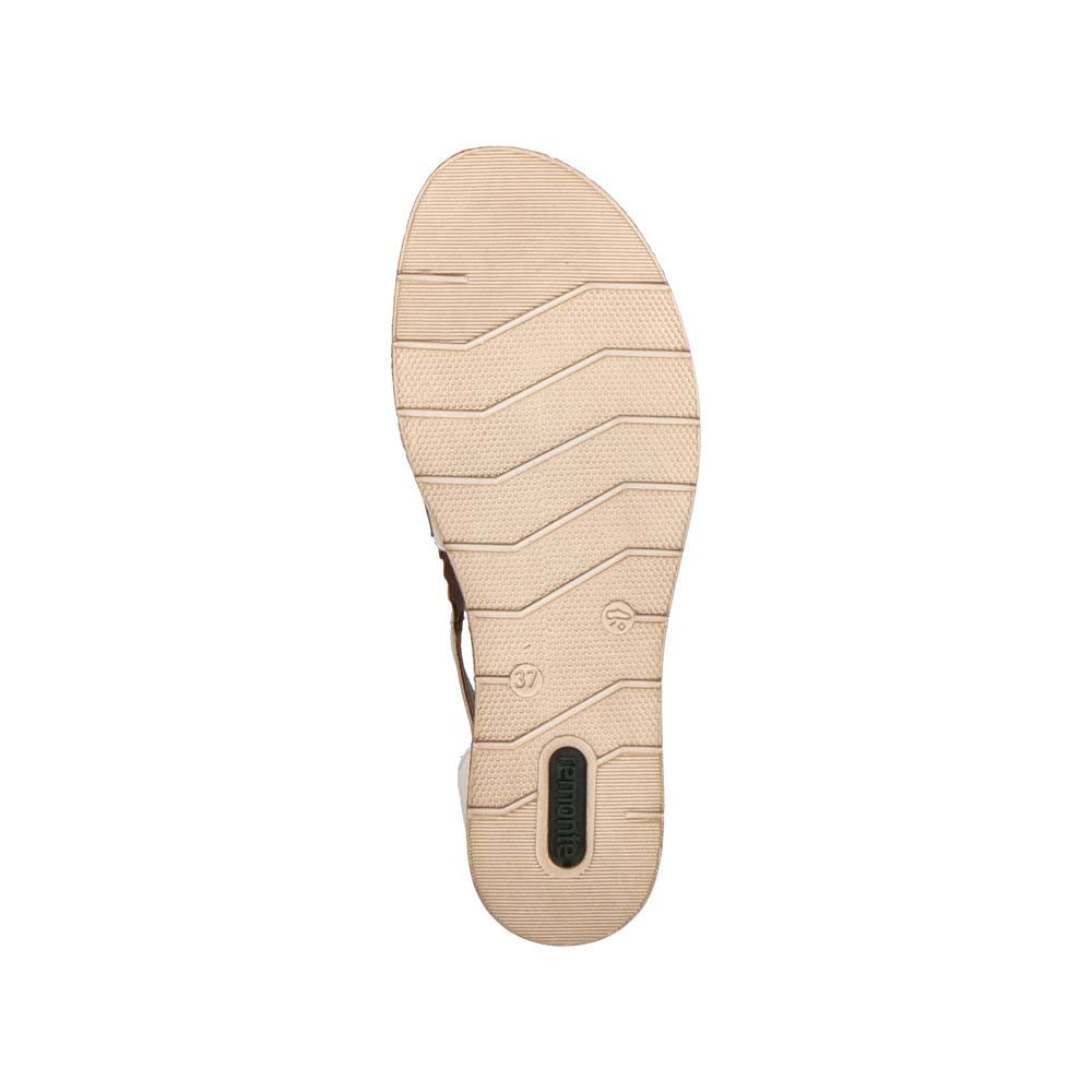 Remonte Women's Style D3056 Casual Sandal - Beige zNiOLkYW